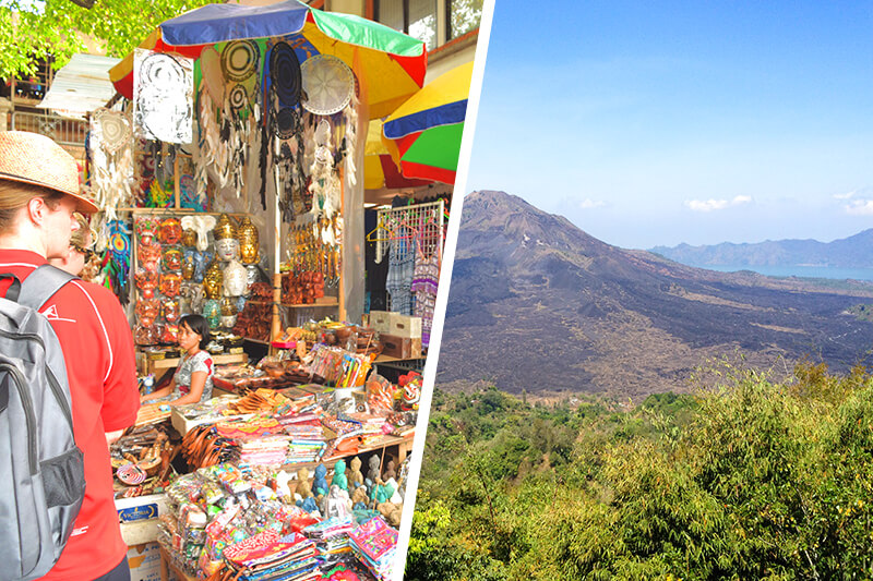 人気のウブド＆キンタマーニ高原 1日観光ツアー